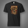 Cryptid - Jackalope graphic T-shirt in Black