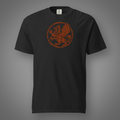 Griffin Seal – Mythic black T-shirt front studio mockup