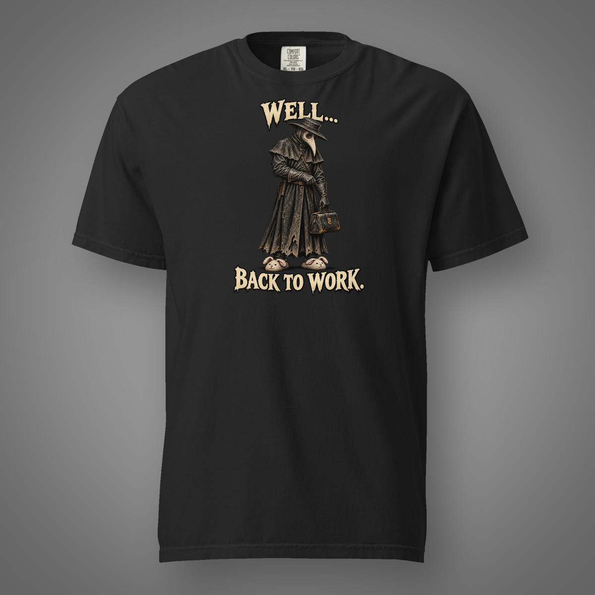 Plague Doctor - Retired graphic T-shirt in Black
