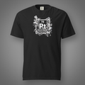 Platinum periodic table shirt Black front